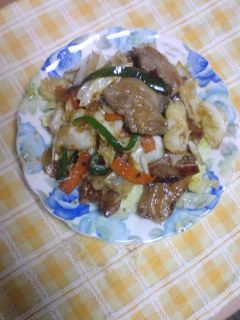 回鍋肉風豚肉と野菜の炒めもの-レシピのメイン写真