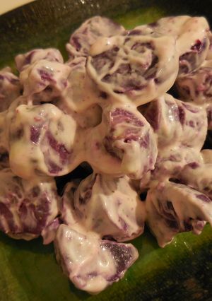 シンプル～紫芋だけで作るポテトサラダ-レシピのメイン写真