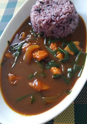 豚バラのスタミナカレー-レシピのメイン写真