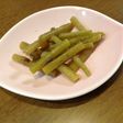 ほうじ茶でフキの煮物