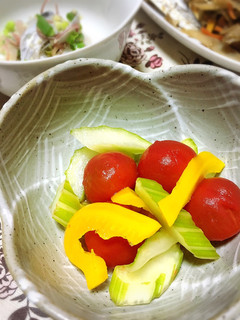セロリとミニトマトのはちみつ酢-レシピのメイン写真