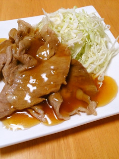 豚肉の生姜あんかけ-レシピのメイン写真