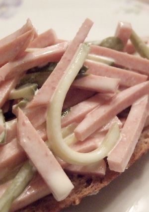 Wurst Salat / ドイツ料理-レシピのメイン写真