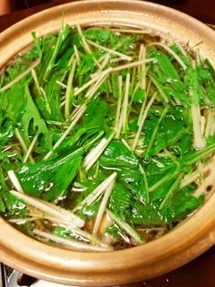 簡単!豚バラと水菜のしゃぶしゃぶ鍋-レシピのメイン写真