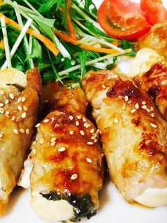 豆腐としその豚巻き-レシピのメイン写真