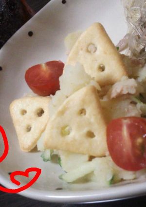 ワインと？ビールと？チーズなポテサラ-レシピのメイン写真