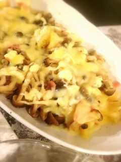 きのことジャガイモのチーズ焼き-レシピのメイン写真
