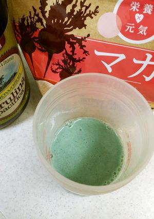 マカとヤクルトのスーパー元気スムージー-レシピのメイン写真