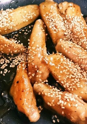 簡単“手羽先の甘辛煮-レシピのメイン写真