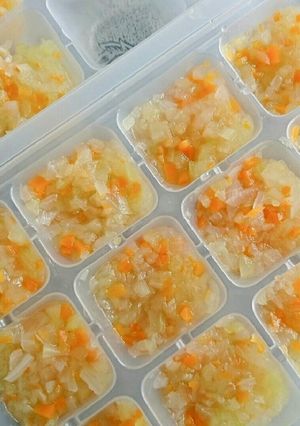 離乳食中期に！簡単ミックス野菜-レシピのメイン写真