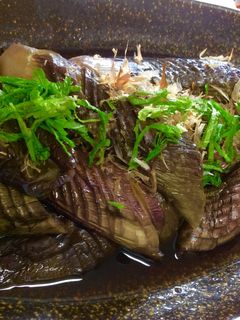 炒めないナスの煮浸し★ひたすら煮〜-レシピのメイン写真