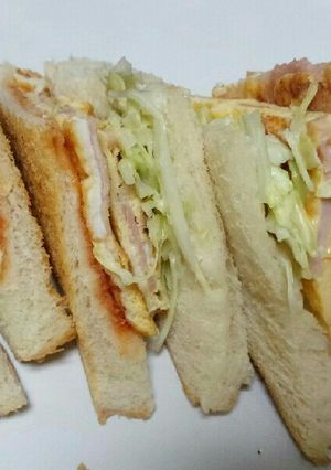 焼きサンドイッチ-レシピのメイン写真