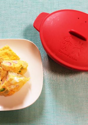 レンジで中華風オムレツ-レシピのメイン写真