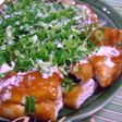 ねぎのせマヨソースのチキン南蛮風♪