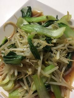 もやしと青梗菜のオイスターソース炒め☆-レシピのメイン写真