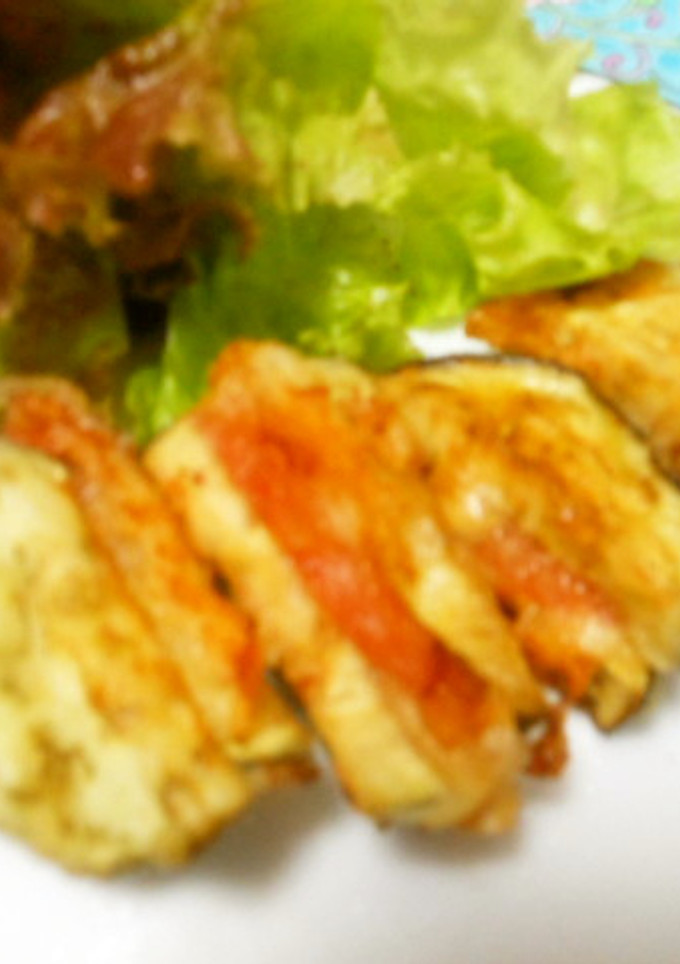 茄子のはさみあげ　簡単-レシピのメイン写真