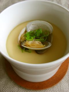 あさりの茶碗蒸し-レシピのメイン写真