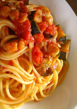ラタトゥイユ風パスタ-レシピのメイン写真