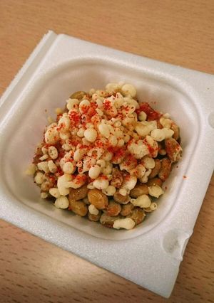 洗い物なし☆たぬき納豆-レシピのメイン写真