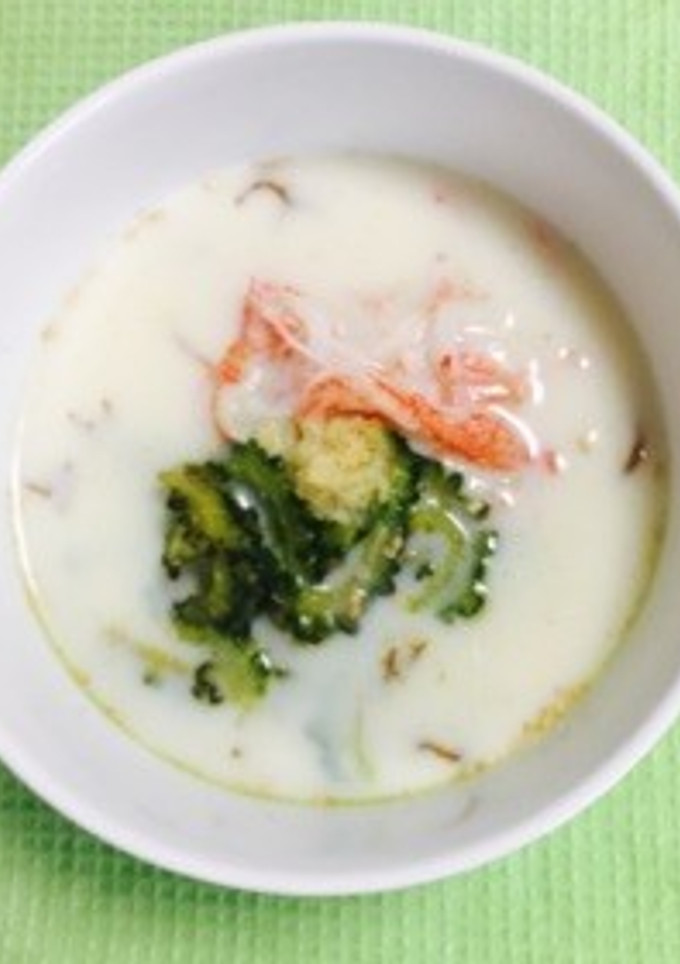 焼きゴーヤともずくのひんやり汁-レシピのメイン写真