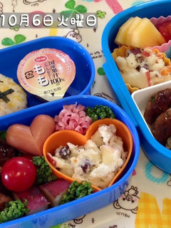 2015年10月6日 ハロウィン弁当-レシピのメイン写真