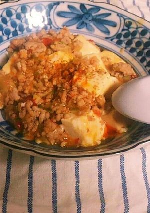 菅さん誕生祭！激辛麻婆豆腐♪(｀・∀・)-レシピのメイン写真