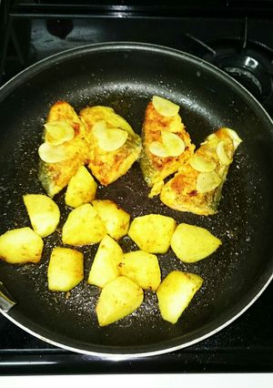 鮭のカレ一ムニエル-レシピのメイン写真