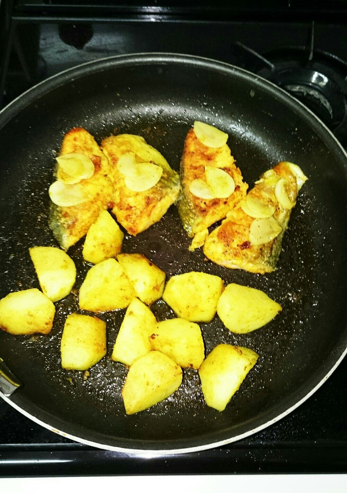 鮭のカレ一ムニエル-レシピのメイン写真