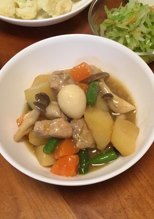 手軽に作れる★小さな豚の五目角煮-レシピのメイン写真