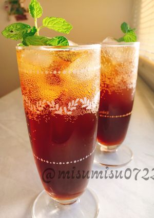 しゅわしゅわ、炭酸コーヒー-レシピのメイン写真