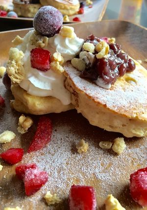 アンチエイジングなパンケーキ-レシピのメイン写真