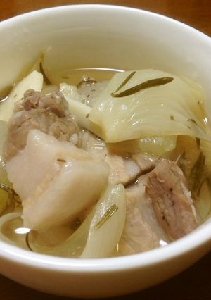 炊飯器で豚バラのワイン煮-レシピのメイン写真