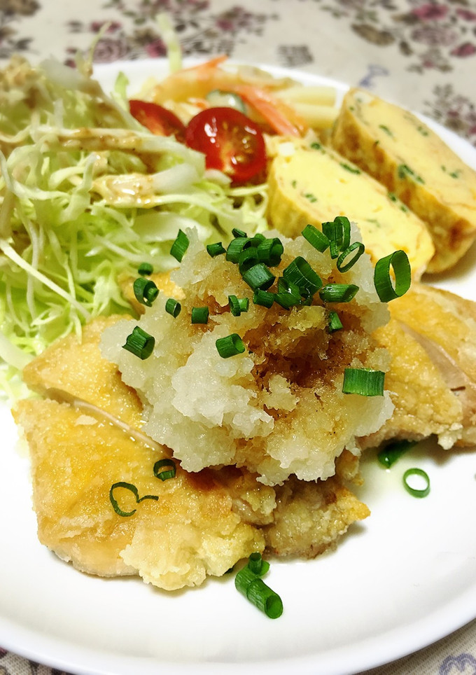 鶏もも肉の竜田焼き おろしゆず胡椒-レシピのメイン写真