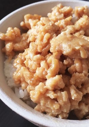 味噌肉そぼろ-レシピのメイン写真