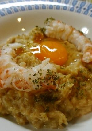 ポルトガルのママの味♪海老のパンリゾット-レシピのメイン写真