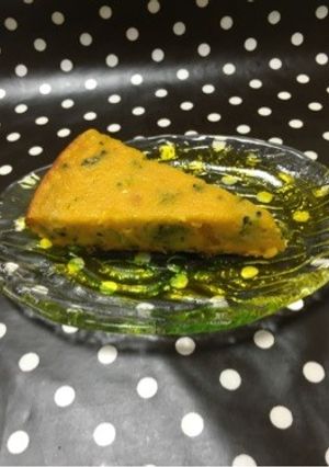洗い物減！かぼちゃとブロッコリーのケーキ-レシピのメイン写真