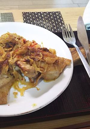 鶏の焼き蒸しソテー-レシピのメイン写真