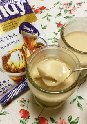 とろける紅茶プリン【ポーションレシピ】-レシピのメイン写真