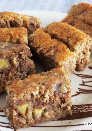 炊飯器でノンオイル＊紅茶とバナナのケーキ-レシピのメイン写真
