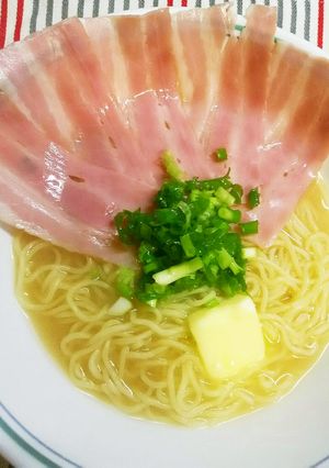 簡単！余った焼きそば麺DE味噌ラーメン♪-レシピのメイン写真