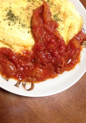 スフレオムレツ-レシピのメイン写真