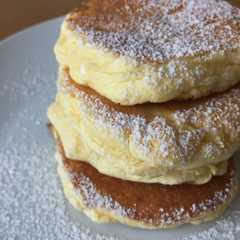 รูปของ しっとりふわふわパンケーキ♡♡