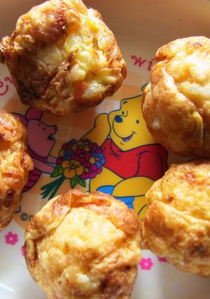 手づかみ離乳食⑤たこナシ焼き-レシピのメイン写真