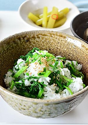 セリご飯♪ 水切りがポイント！-レシピのメイン写真