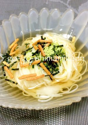 ✿ソーメン麦茶漬け-レシピのメイン写真
