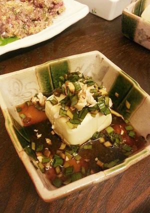 にらポン酢の変わり冷奴-レシピのメイン写真