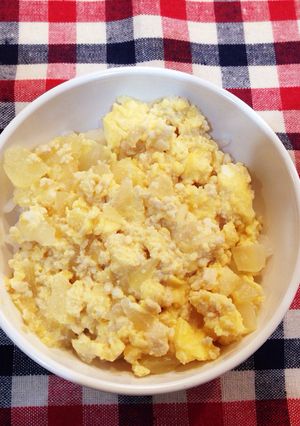 離乳食後期から＊ふわふわ卵の親子丼-レシピのメイン写真