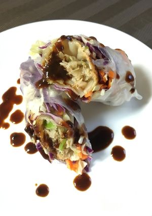 餃子生春巻き-レシピのメイン写真