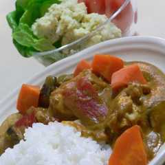 รูปของ ベジタリアンのカレー