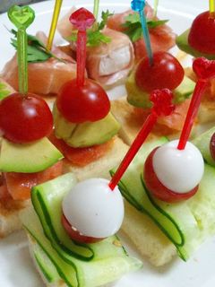 3種の☆ピンチョス-レシピのメイン写真